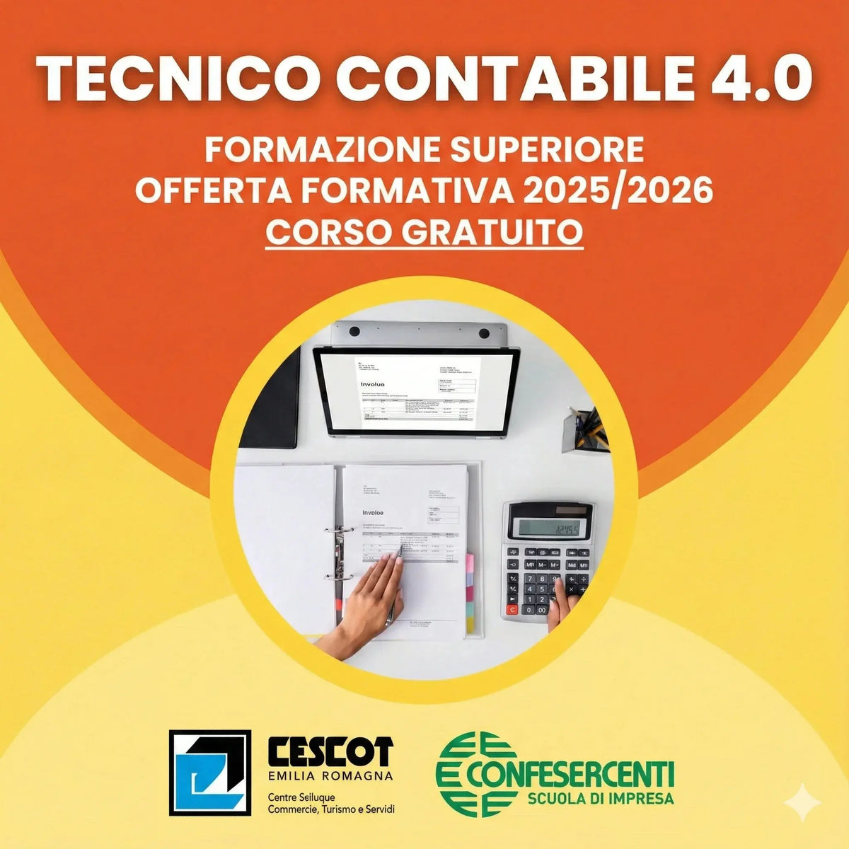TECNICO CONTABILE 4.0 - FORMAZIONE SUPERIORE - O.F. 2025/2026 Cescot Modena